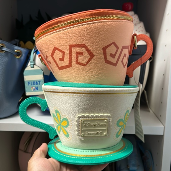 Loungefly Handbags - Disney Loungefly Alice in Wonderland tea cup collection novelty purse